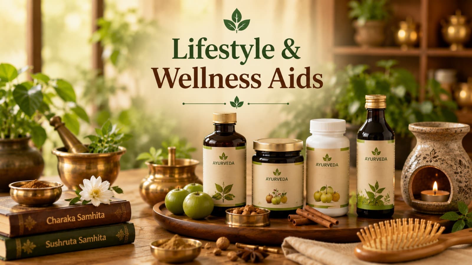 Ayurvedic massage therapy with herbal oils
